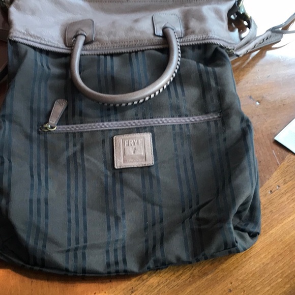 Frye leather taupe purse - new without tags - Picture 7 of 13